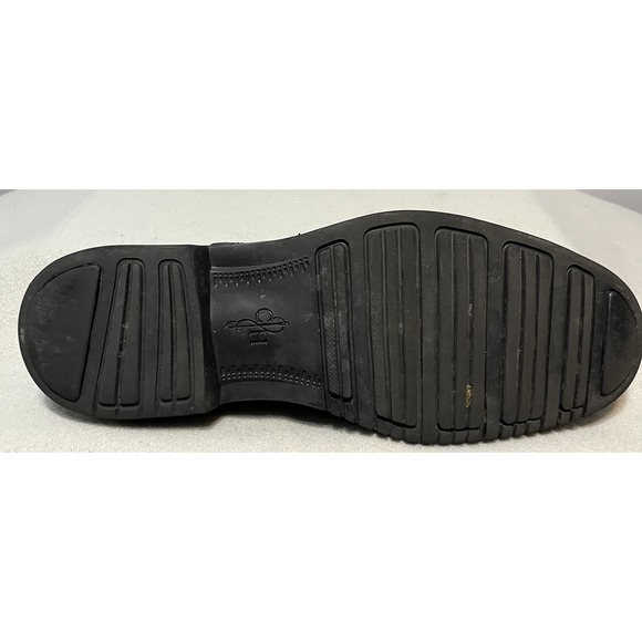 Cole Haan Black Wingtip Oxford Leather Shoes Lace Up Morris Size‎ 8M C11233 - Picture 7 of 12